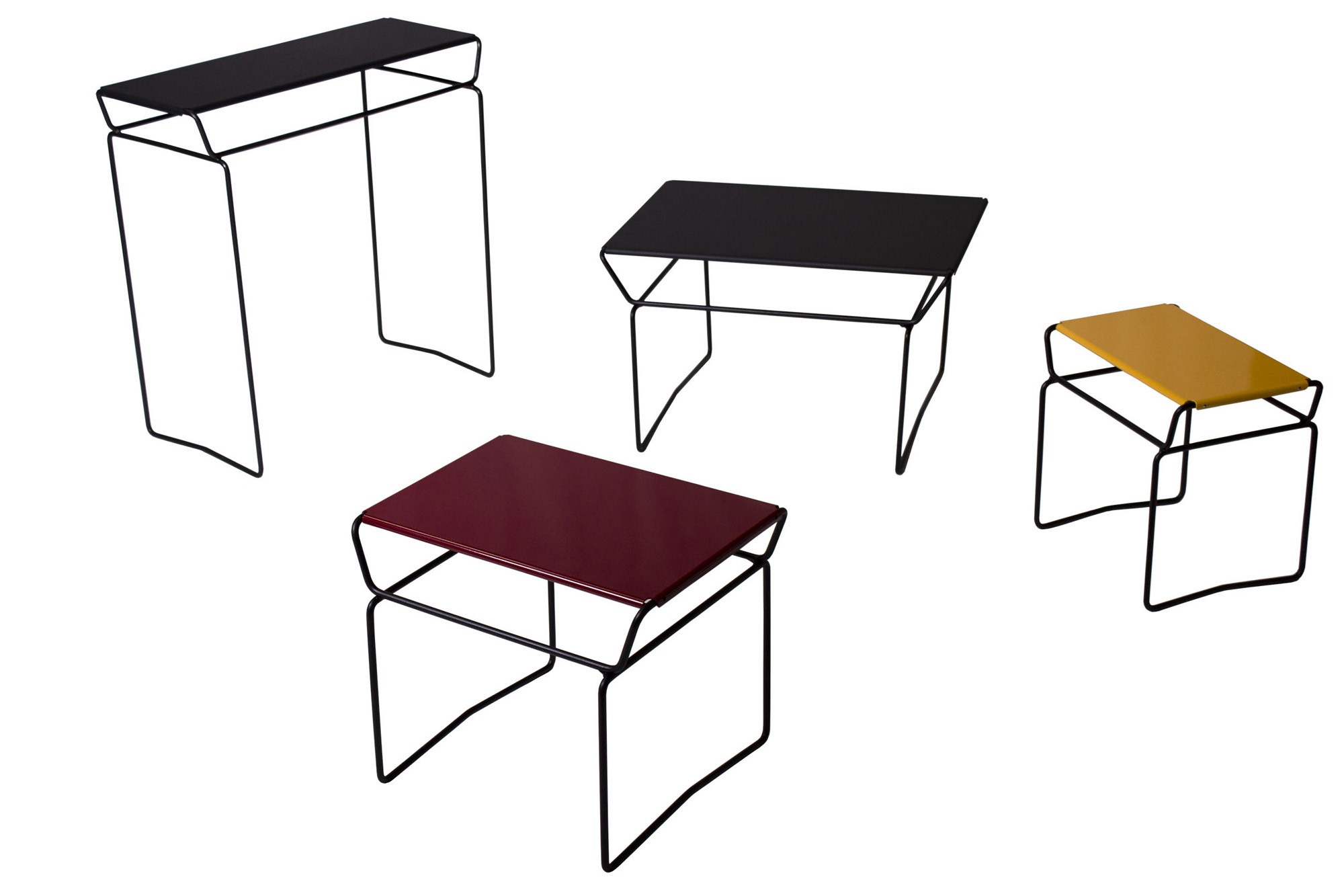 FIL Tables by François Azambourg for AA New Design