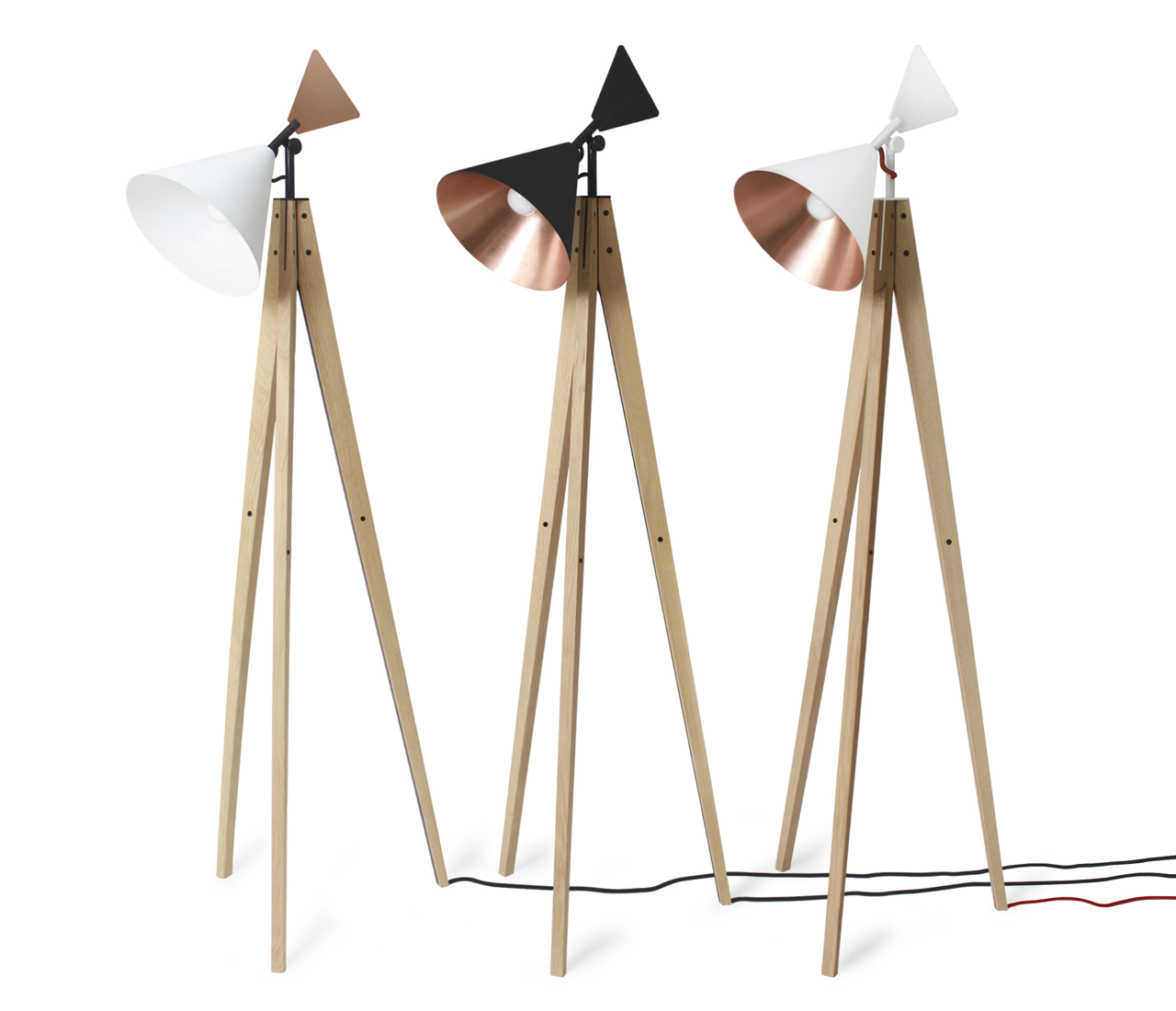 Ubikubi LightTale Floor Lamps by 201 Design Studio