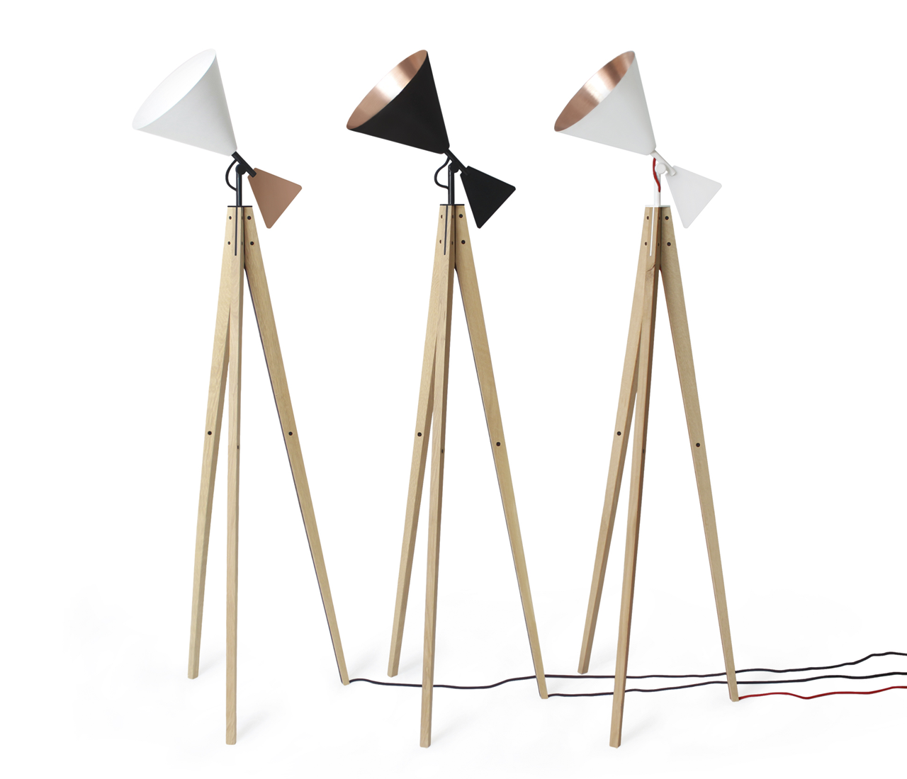 Ubikubi LightTale Floor Lamps by 201 Design Studio
