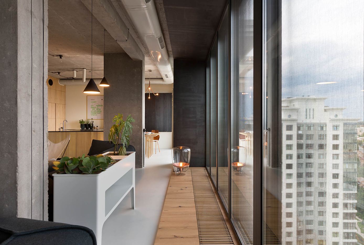 NPL. Penthouse in Kiev, Ukraine by Olga Akulova