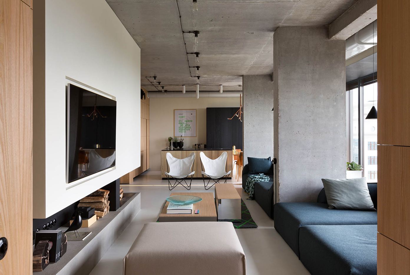 NPL. Penthouse in Kiev, Ukraine by Olga Akulova