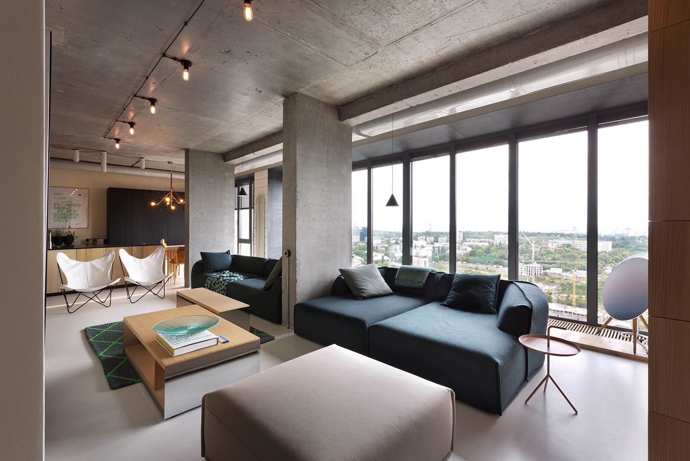 NPL. Penthouse in Kiev, Ukraine by Olga Akulova