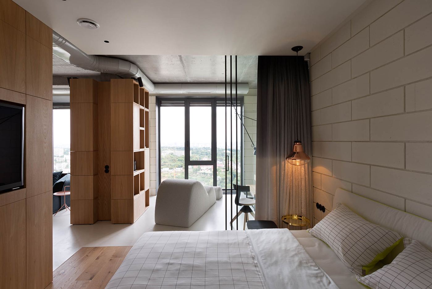 NPL. Penthouse in Kiev, Ukraine by Olga Akulova