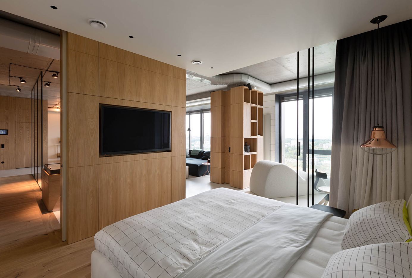 NPL. Penthouse in Kiev, Ukraine by Olga Akulova