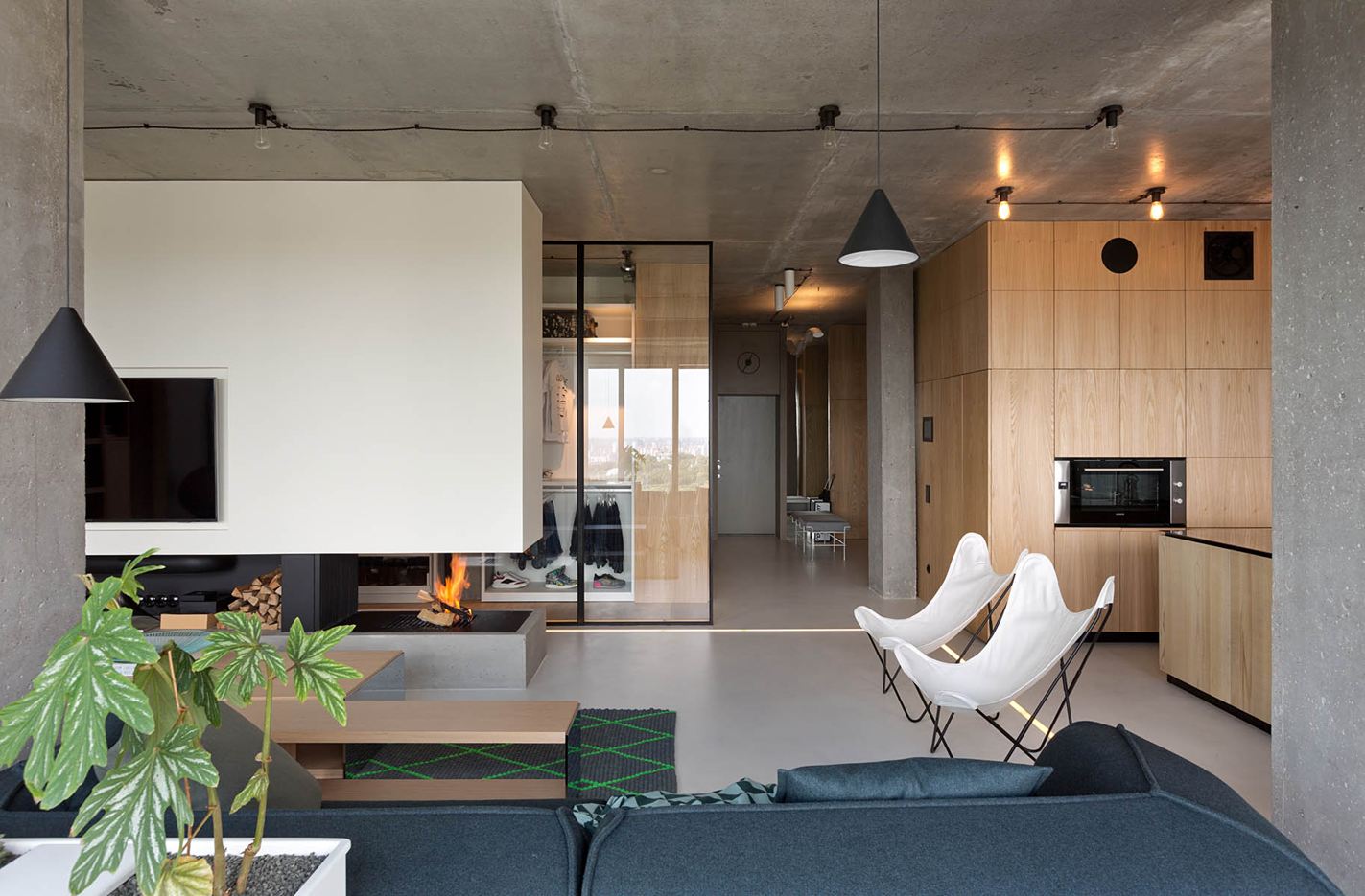 NPL. Penthouse in Kiev, Ukraine by Olga Akulova