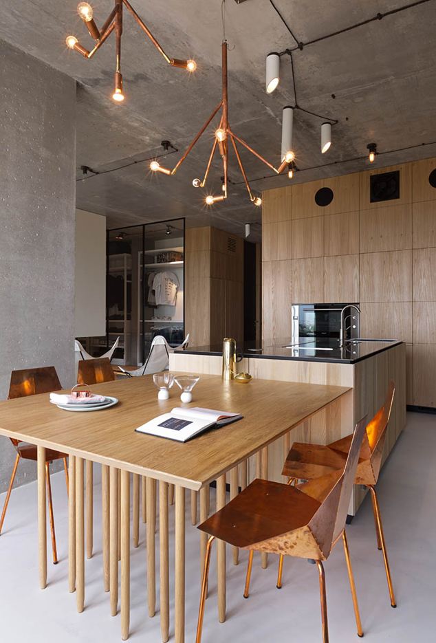 NPL. Penthouse in Kiev, Ukraine by Olga Akulova