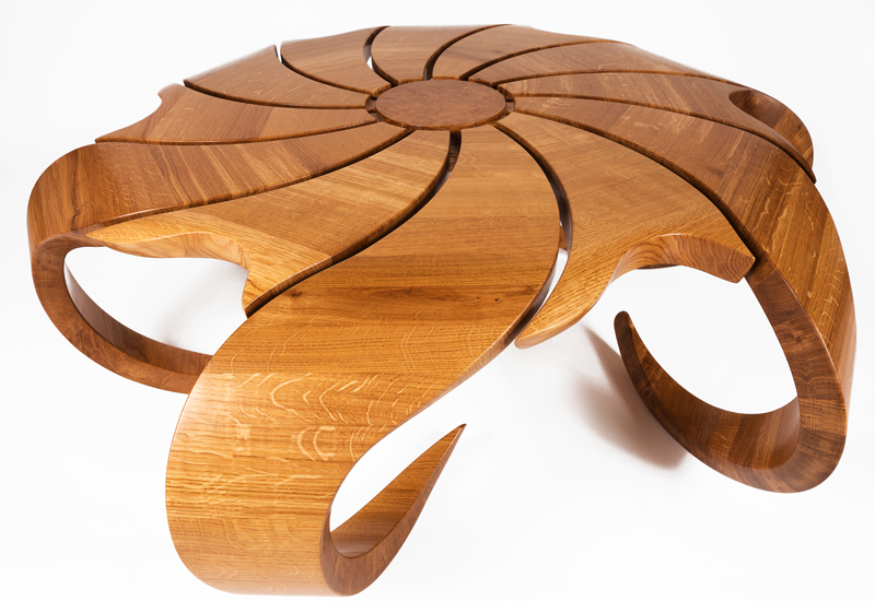 The Sunna Unique Coffee Table by Keith Coghill