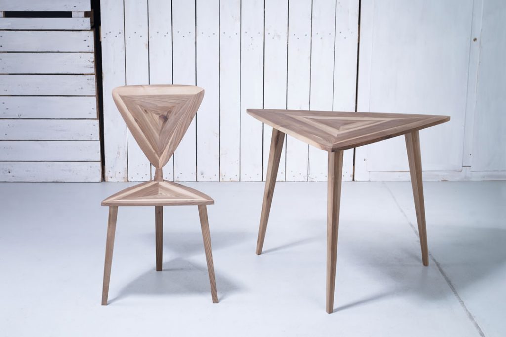Stealth Dining Collection by Aleksandar Ugresic for HOOKL und STOOL