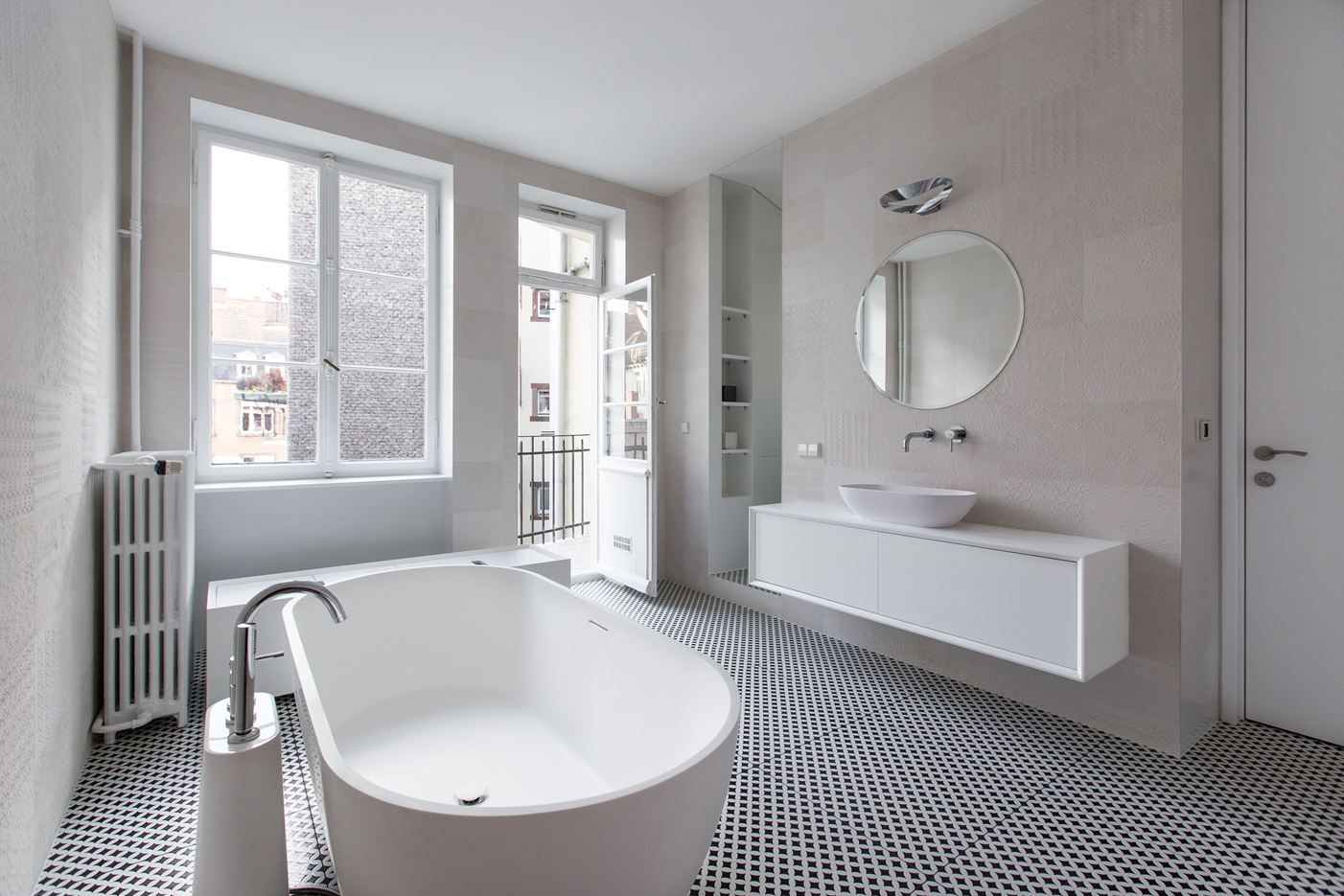 STRAUSS Apartment in Strasbourg, France by YCL Studio