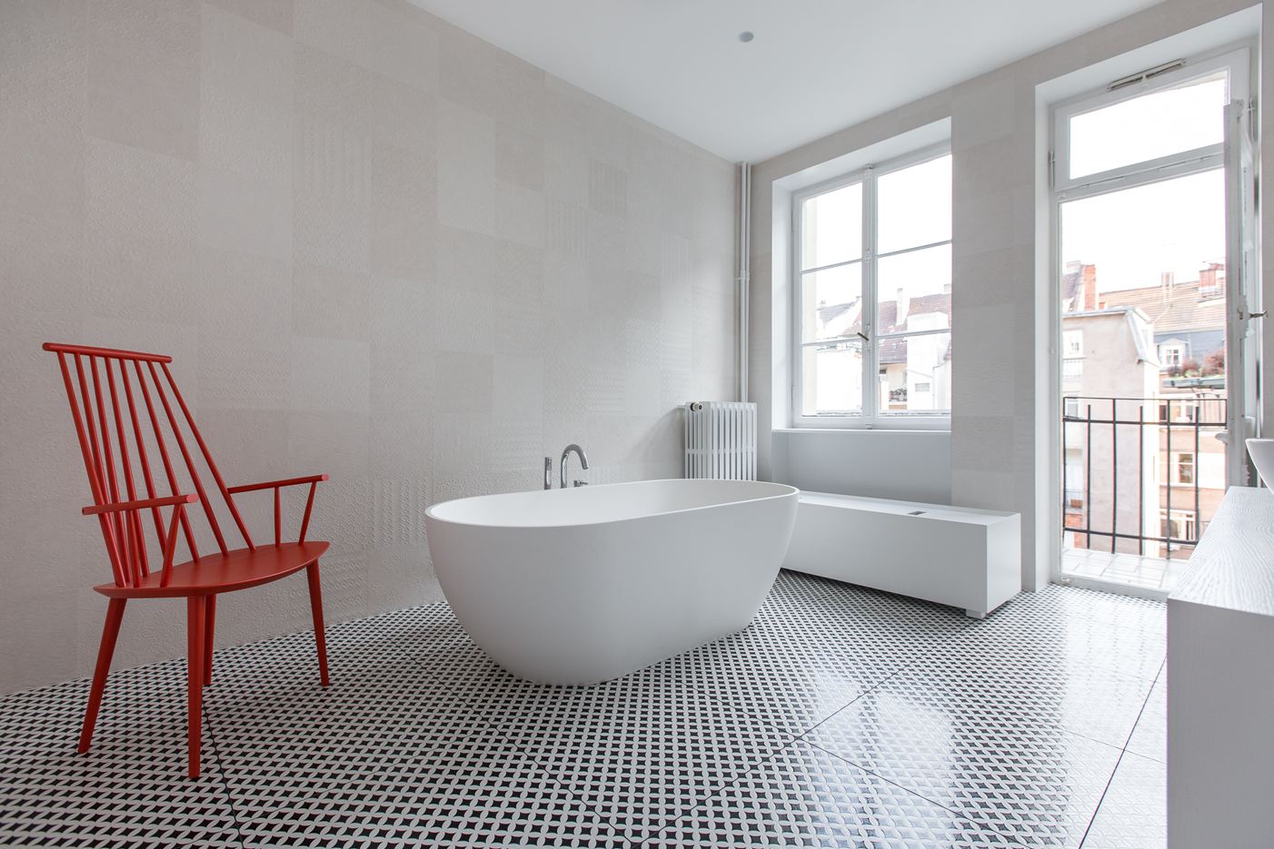 STRAUSS Apartment in Strasbourg, France by YCL Studio