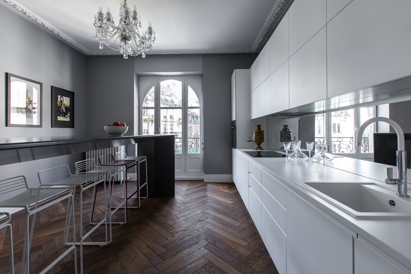 STRAUSS Apartment in Strasbourg, France by YCL Studio