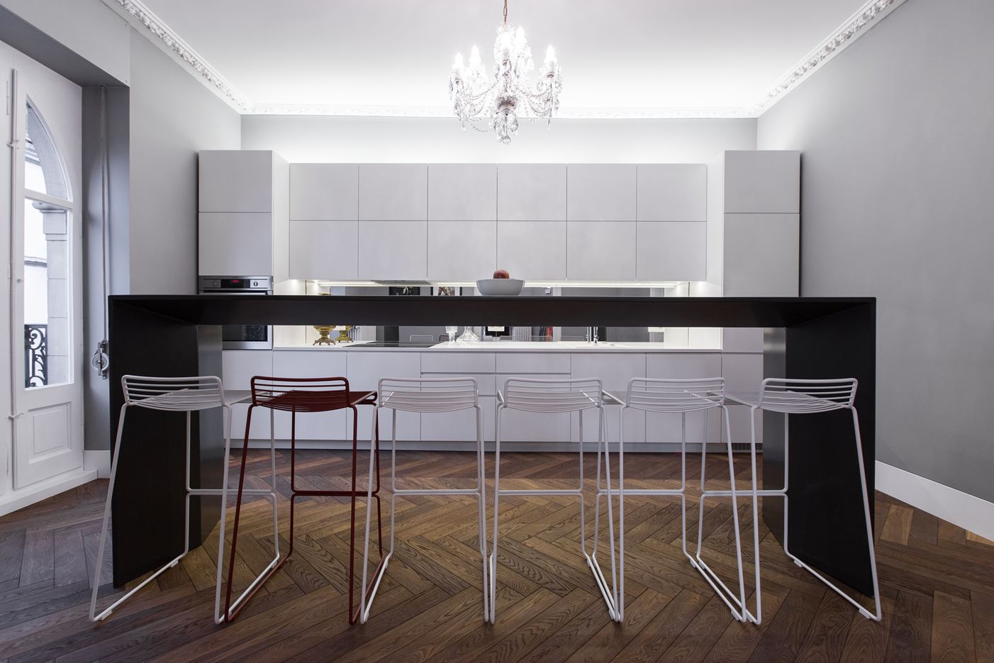 STRAUSS Apartment in Strasbourg, France by YCL Studio