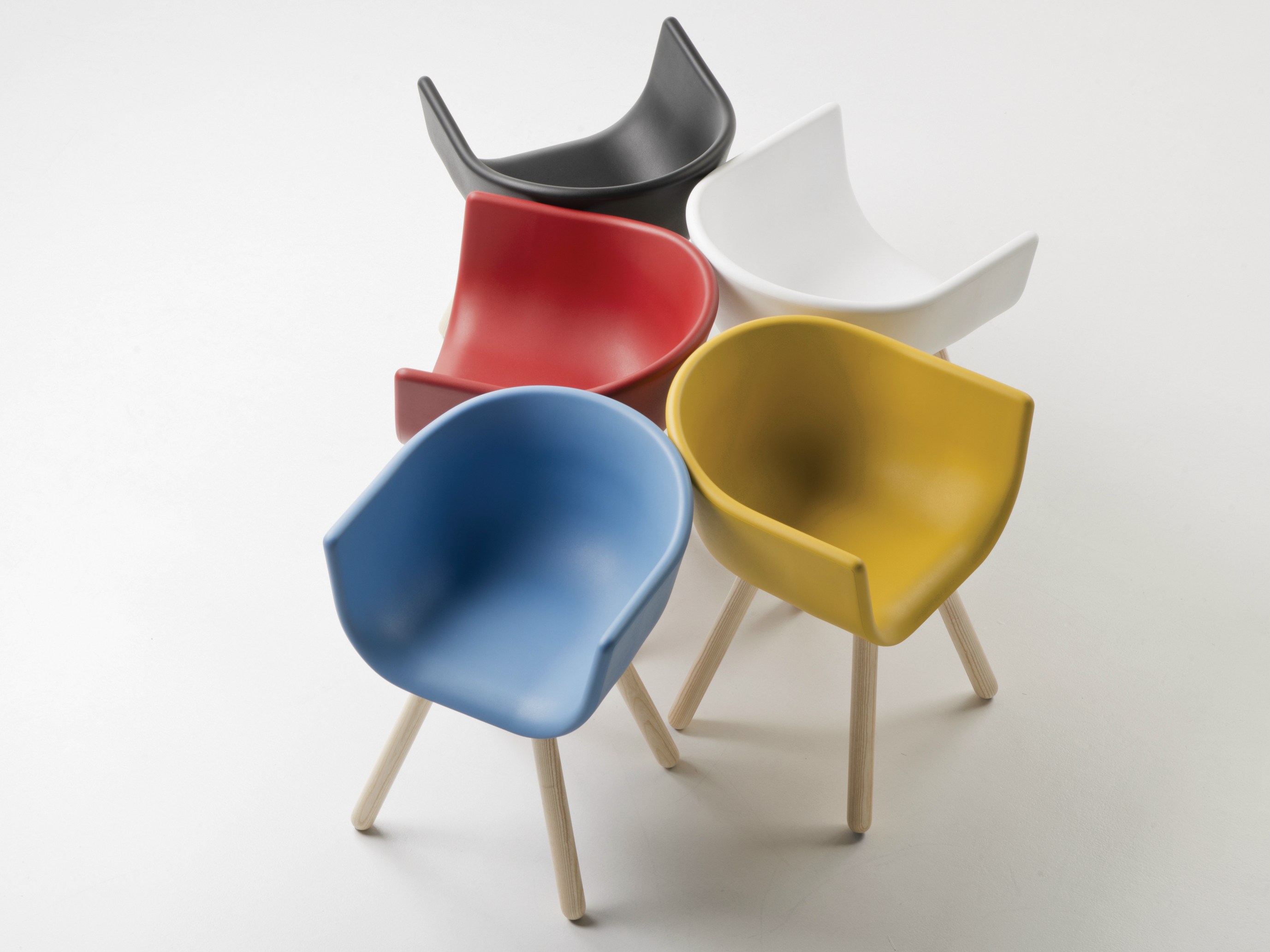 Tulip Small Chairs by Kazuko Okamoto for Chairs & More