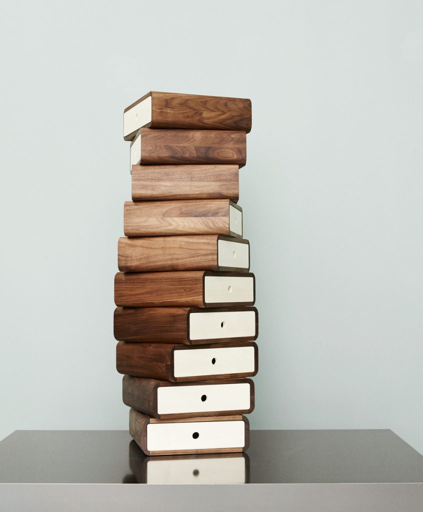 Turning Boxes by Hans Sandgren Jakobsen for Aksel Kjersgaard A/S