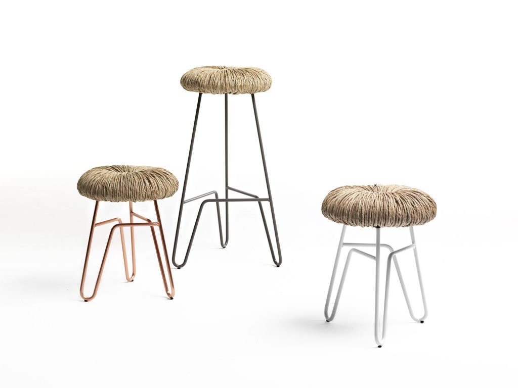 Donut Stools by Alessandra Baldereschi for MOGG