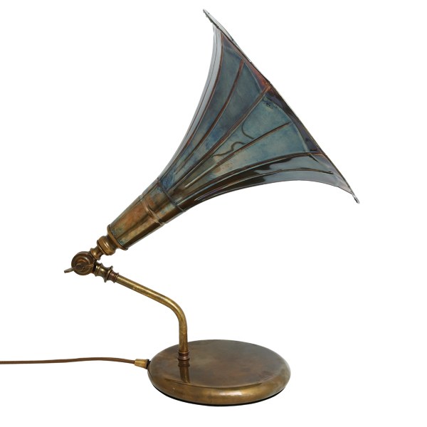 Gramophone Table Lamp by Mike Treanor for Mullan Lighting
