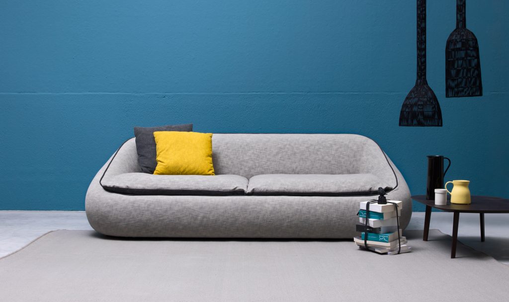 Bamboo Sofa by Enrico Cesana for Alf