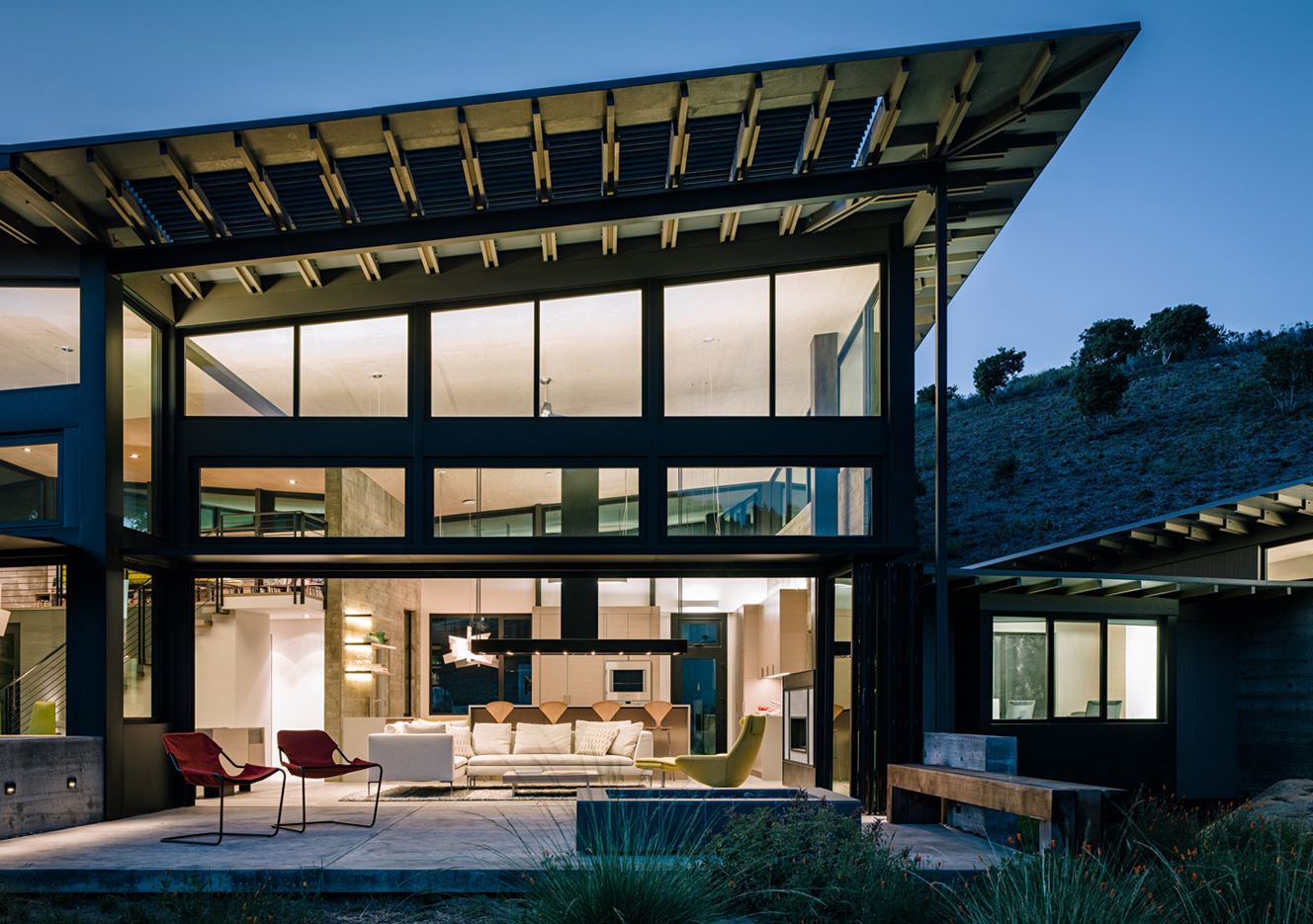 Butterfly House in Carmel, CA by Feldman Architecture
