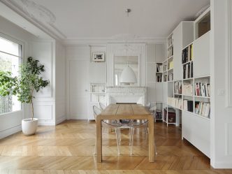 Malo & Paul Apartment in Paris, France by Batiik Studio