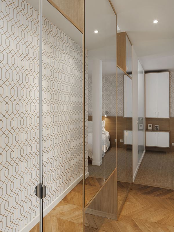 Malo & Paul Apartment in Paris, France by Batiik Studio