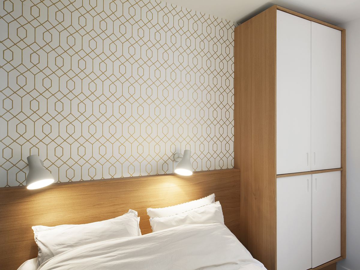 Malo & Paul Apartment in Paris, France by Batiik Studio