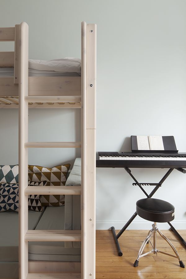 Malo & Paul Apartment in Paris, France by Batiik Studio
