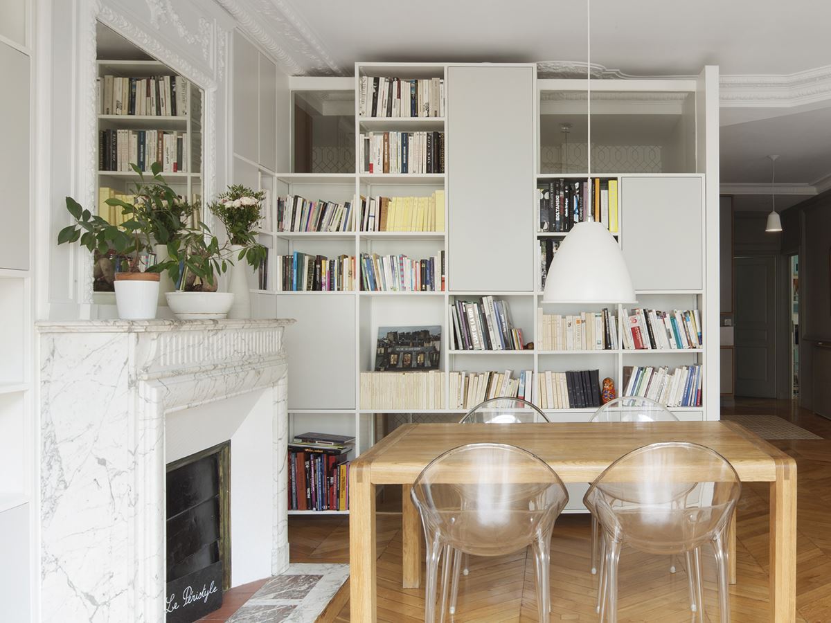 Malo & Paul Apartment in Paris, France by Batiik Studio