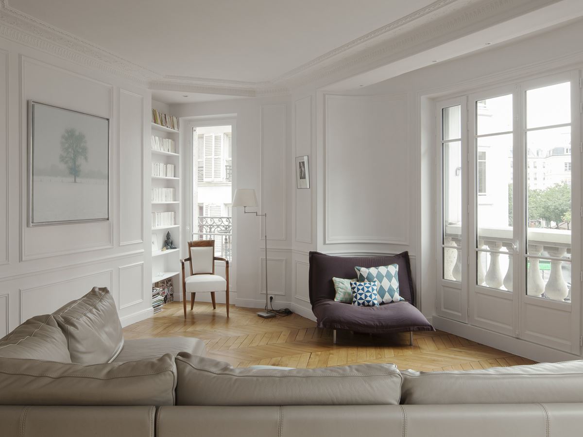 Malo & Paul Apartment in Paris, France by Batiik Studio