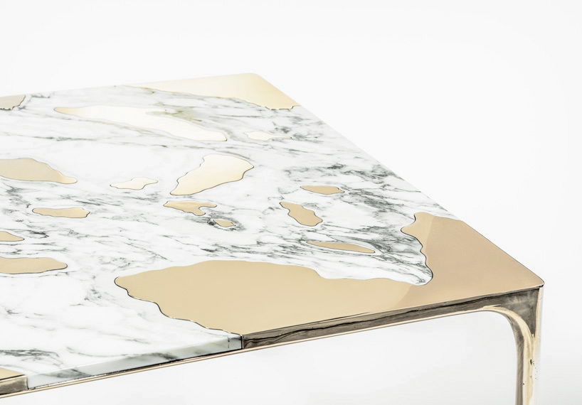 Marble vs. Bronze Coffee Table by great things to People