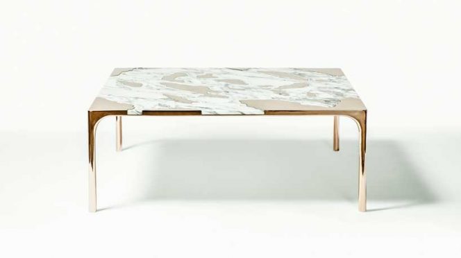 Marble vs. Bronze Coffee Table by great things to People