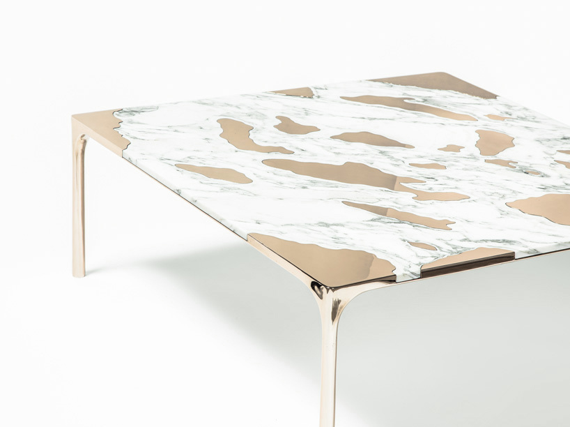 Marble vs. Bronze Coffee Table by great things to People