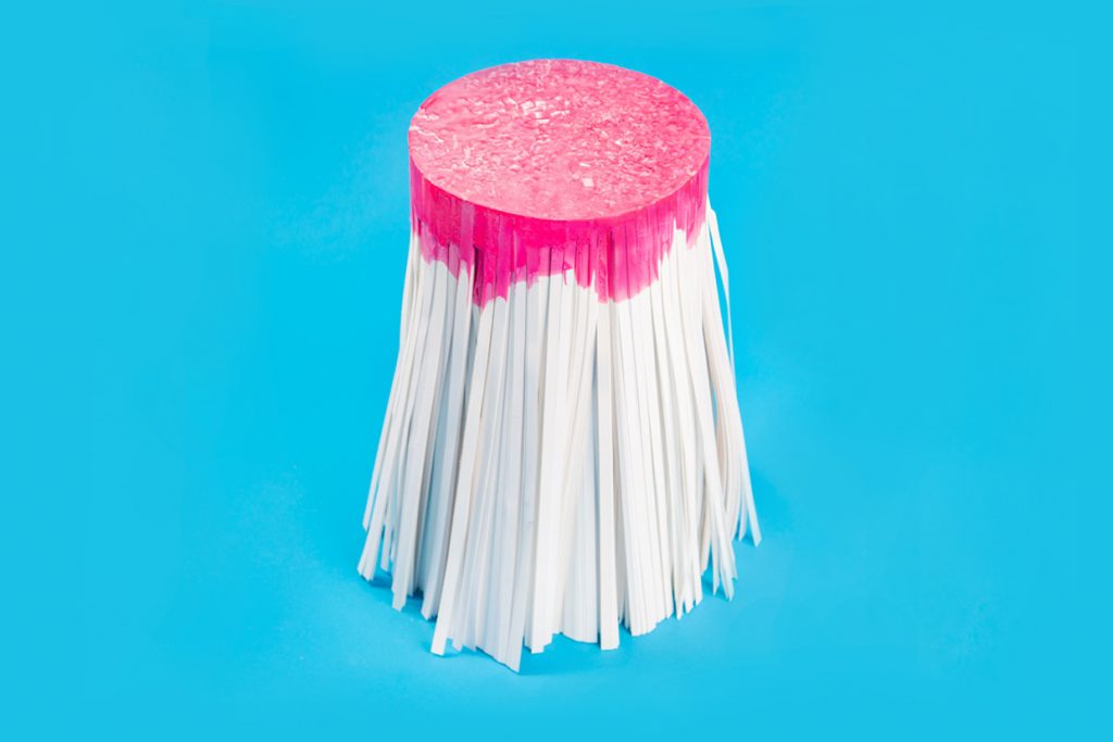 Scrap Stool by Nikolas Gregory Studio