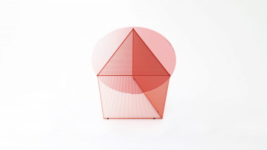 Triangle Side Table by Arnaud Lapierre