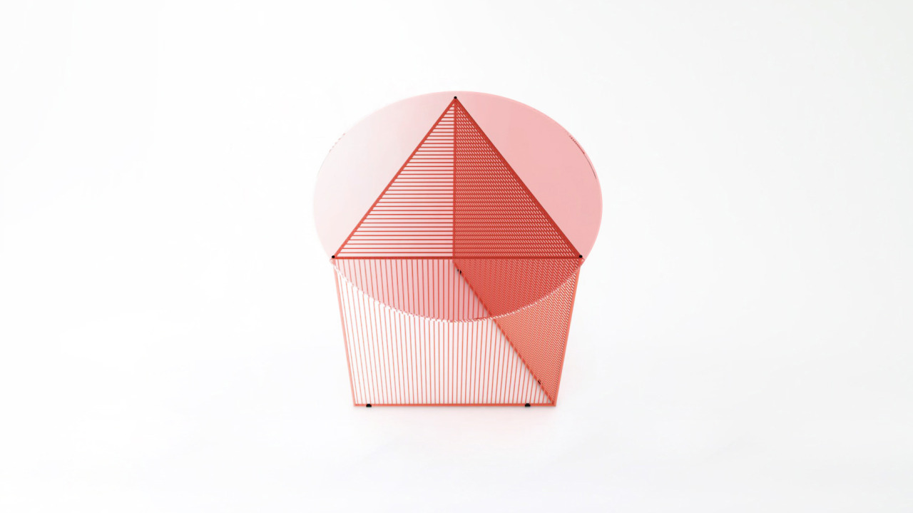 Triangle Side Table by Arnaud Lapierre