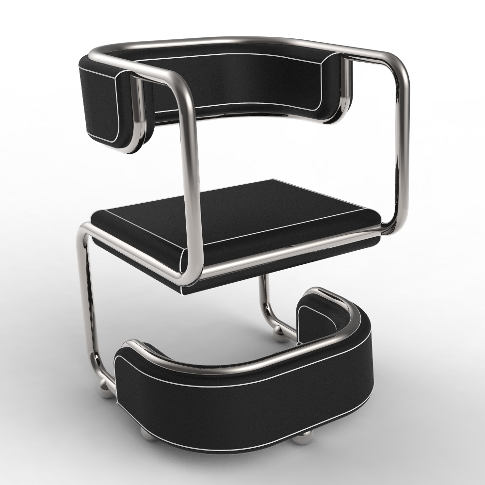 Double S Chair by Daniele Toesca