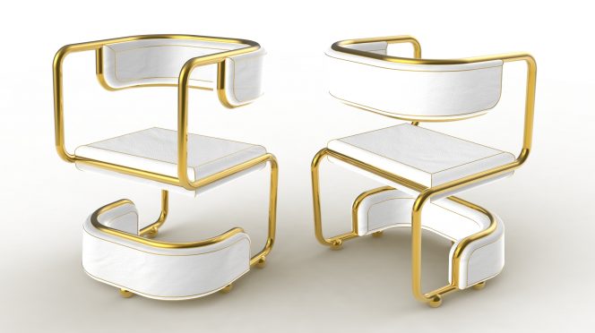 Double S Chairs by Daniele Toesca