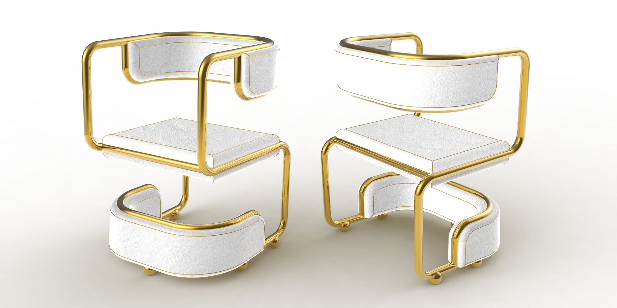 Double S Chairs by Daniele Toesca