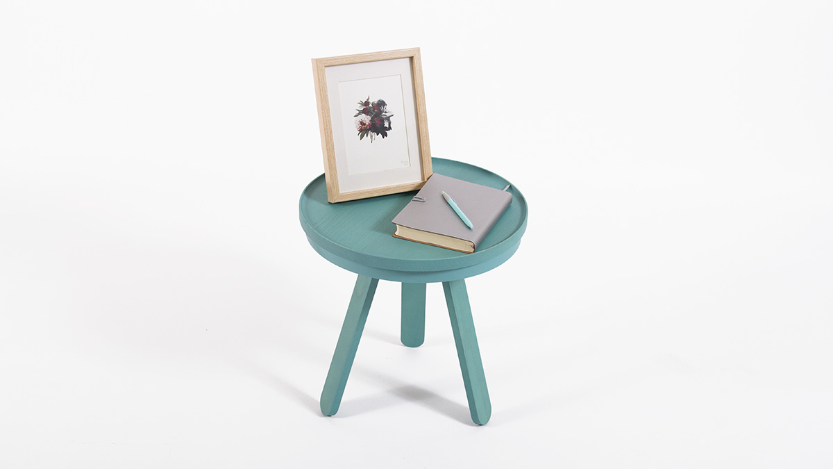 Batea Side Table by WOODENDOT