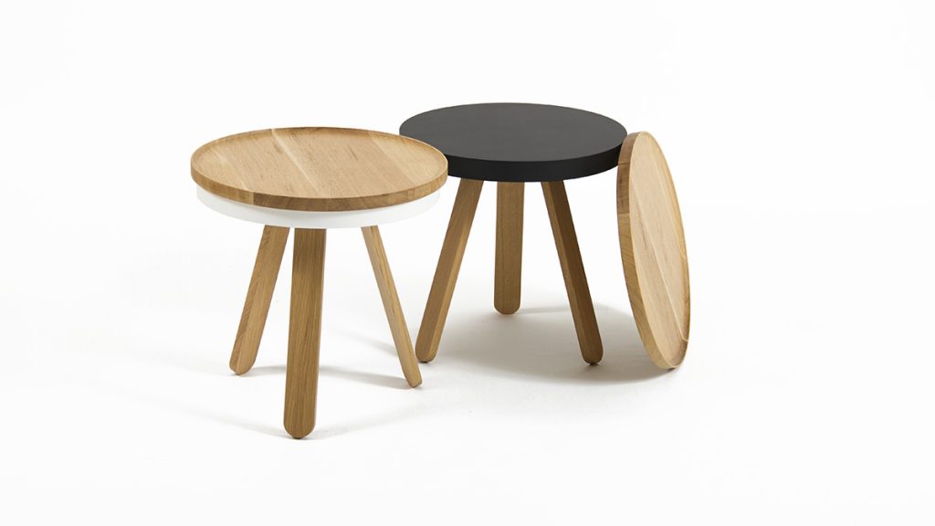 Batea Side Tables by WOODENDOT