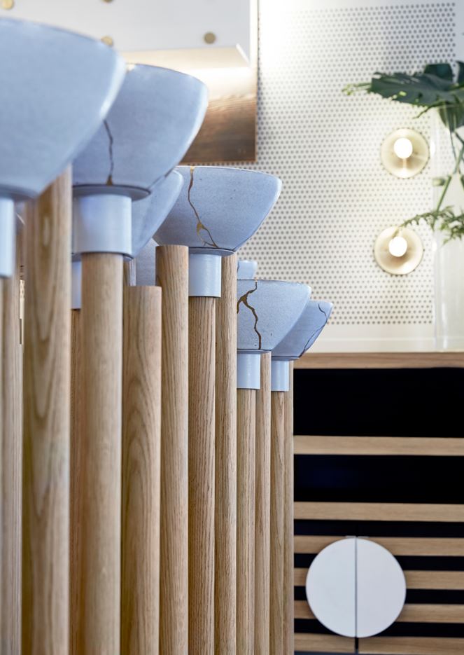 The Rabbit Hole Oraganic Tea Bar in Redfern, Australia by Matt Woods Design