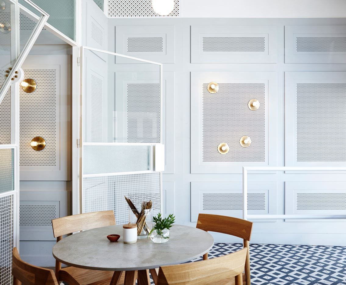 The Rabbit Hole Oraganic Tea Bar in Redfern, Australia by Matt Woods Design