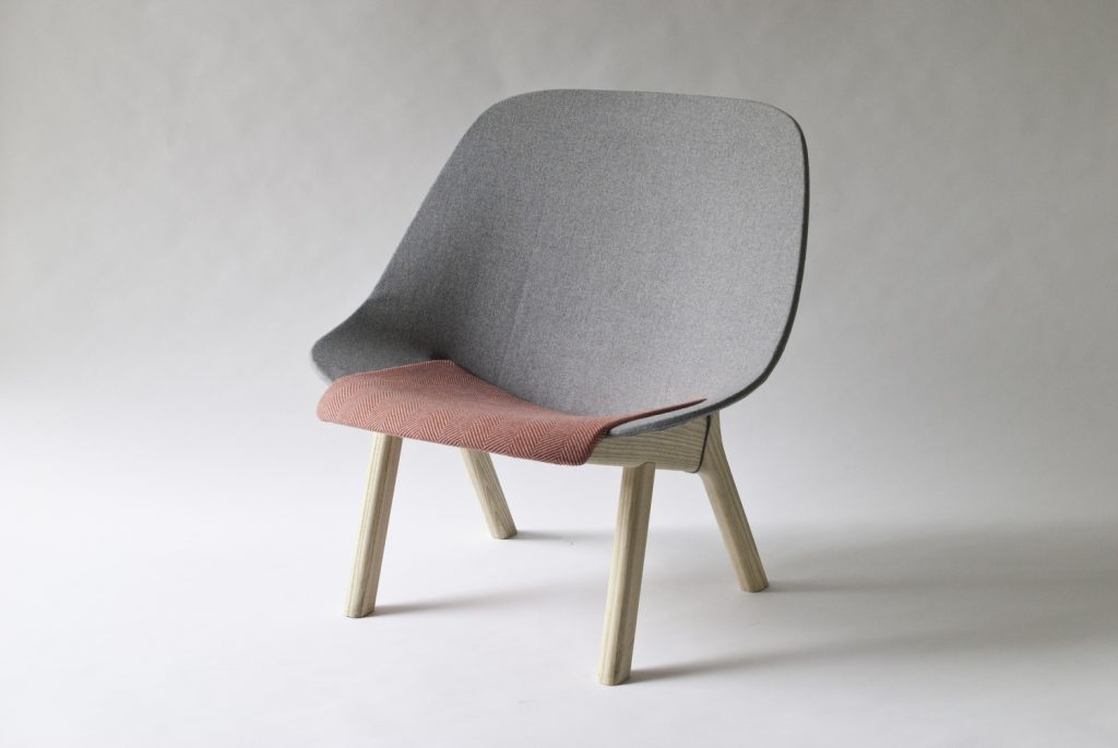 Sprung Lounge Chair by Studio Gorm