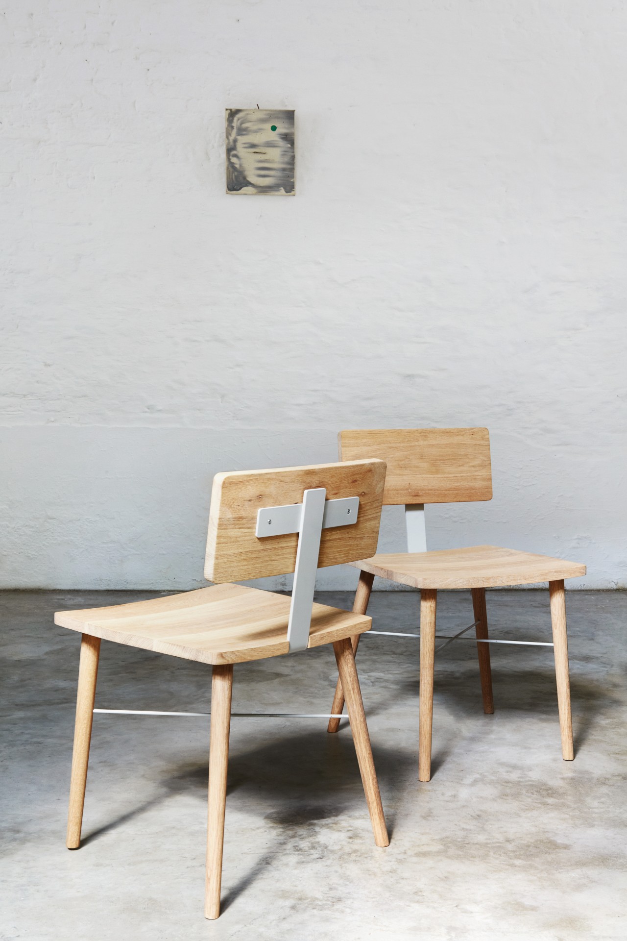 DOWEL Chairs by Jonas Wahlström for Universo Positivo