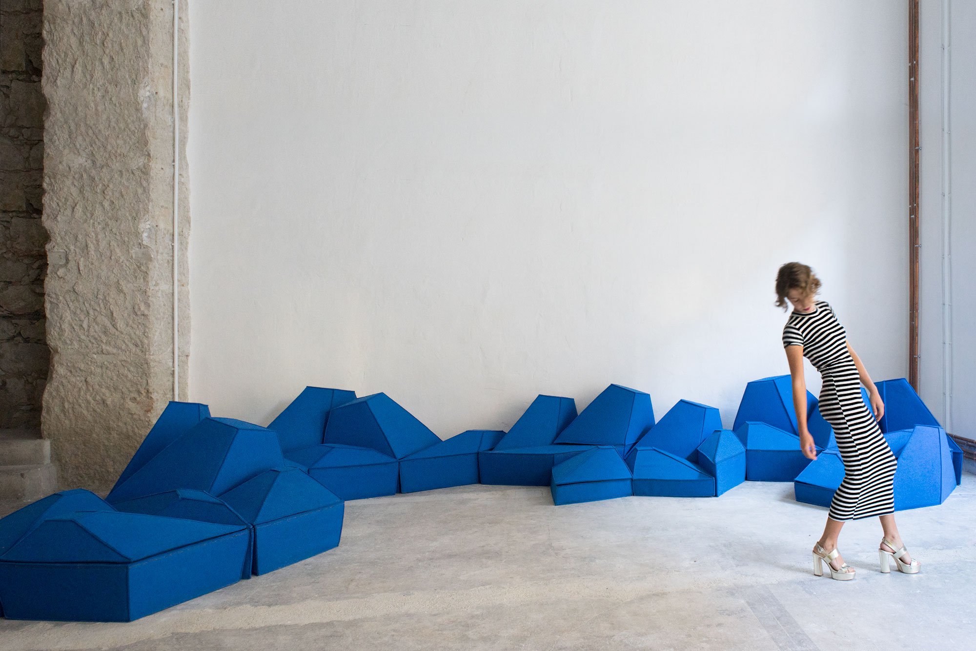 Les Angles Sculptural Collection by Stephanie Marin