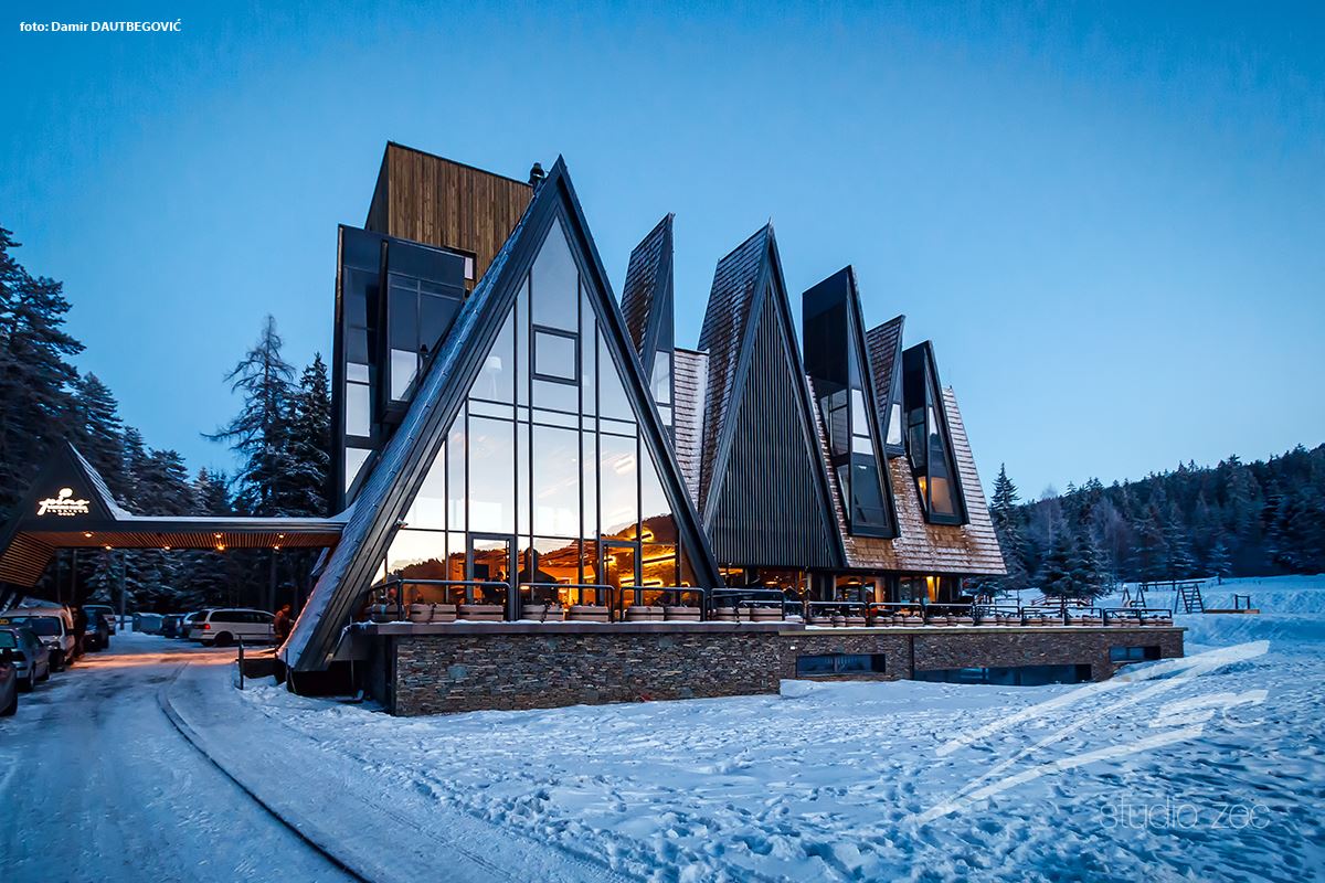 Hotel Pino in Sarajevo, Bosnia by Studio ZEC