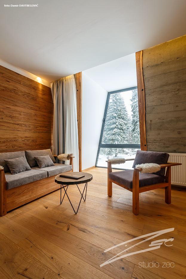 Hotel Pino in Sarajevo, Bosnia by Studio ZEC