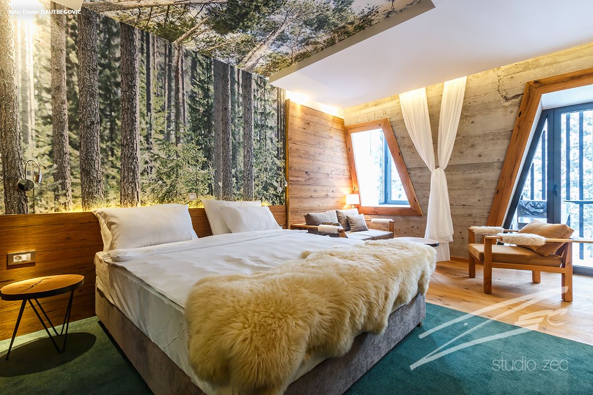 Hotel Pino in Sarajevo, Bosnia by Studio ZEC
