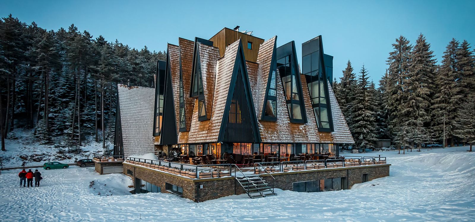Hotel Pino in Sarajevo, Bosnia by Studio ZEC