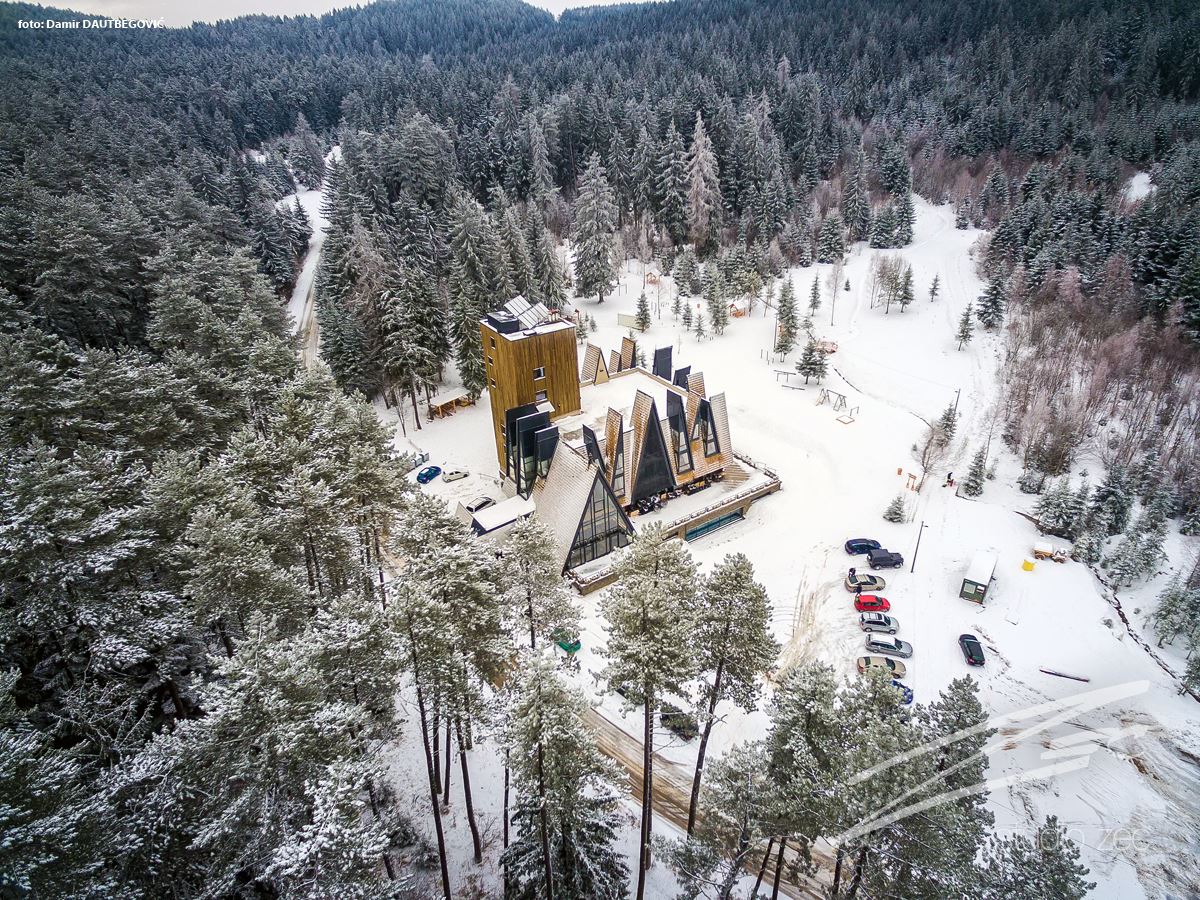 Hotel Pino in Sarajevo, Bosnia by Studio ZEC