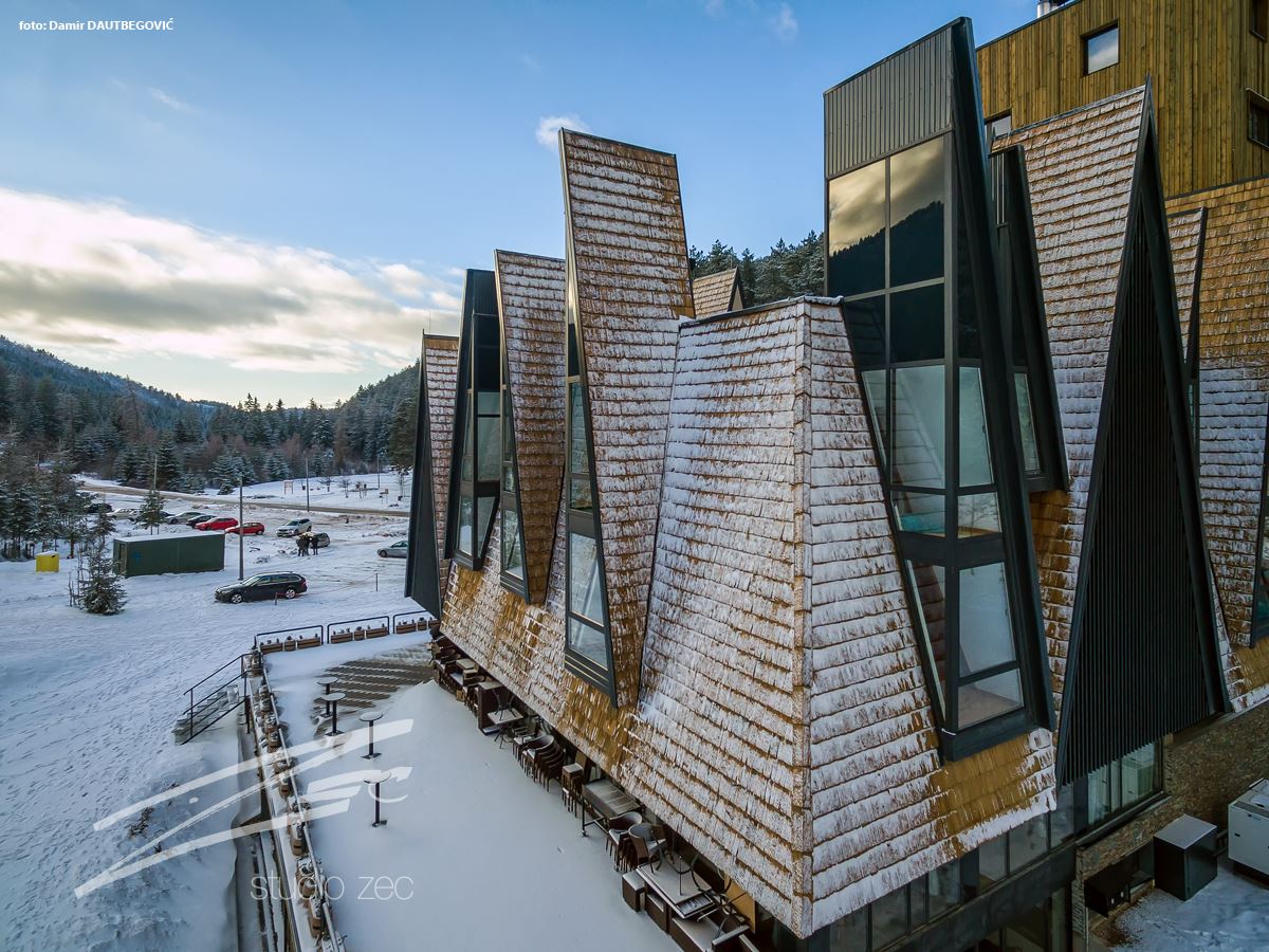 Hotel Pino in Sarajevo, Bosnia by Studio ZEC